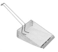 Hendi Pelle à frites 642603 – Cuillère en fil métallique double maille 335×175 mm