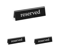 HENDI 663462 Chevalet de table réservé (Lot de 3)