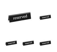 HENDI 663462 Chevalet de table réservé (Lot de 5)