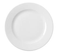 Hendi Assiette plate Ø200 mm porcelaine blanche – micro-ondes et lave-vaisselle – Pack 12