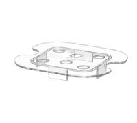 Hendi Bac gastronorme Profi Line GN 1/6 Transparent 118x106 mm