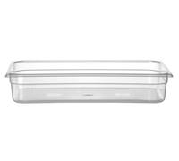 Bac GN 1/1 Profi Line 14L Polypropylène Transparent 530x325x(H)100mm - Hendi HENDI