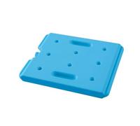 HENDI Accumulateur de froid GN 1/2, 320x260x(H)30mm, bleu | PEHD, eau et polyacrylate de sodium, pour caisses isothermes, 0-4°C pendant env. 4-5h, congélation préalable à -6°C