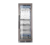 HENDI Armoire de Maturation à Viande Arktic 352L, Cave de Maturation Dry Aging, 220V, 170W, 595x760x(H) 1720mm, ABS, Verre Trempé, Acier Inoxydable, Gris Foncé