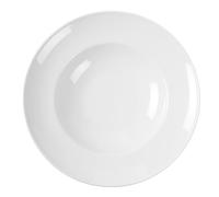 Hendi Assiette à pâtes — bords renforcés, micro-ondes & lave-vaisselle — ø260 mm porcelaine blanche