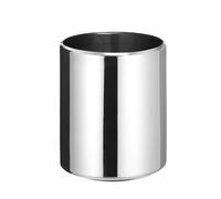 HENDI Bac à glace rond, récipient alimentaire adapté au réfrigérateur et au congélateur, 7L, Ø200x(H)250mm, acier inoxydable