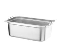 Hendi Bac Gastronorm 1/1 817155 Budget Line inox 28L poignées -40°C à 250°C four/bain-marie