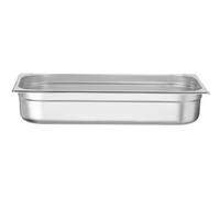 Hendi Bac gastronorme GN&nbsp;1/1 Inox – 14 L, -40 °C à 300 °C, 530×325×100 mm