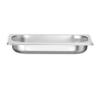 HENDI Bac Gastronorm GN 1/4 Profi Line, 1,1L | Acier inoxydable 18/8, 265x162x(H)40mm, de -40 °C à 300 °C, compatible lave-vaisselle