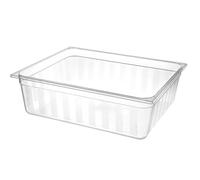 HENDI Bac Gastronorme 2/1 - Transparent - 58 L - 650x530x(H)200 mm