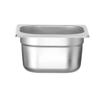 Hendi Bac gastronorme GN 1/6 – inox 18/10 – 1,6 L –40 °C à 300 °C – 176×162×100 mm