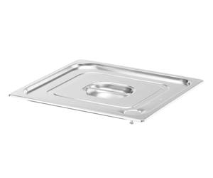 HENDI Bac Gastronorme, GN 2/3, résistance thermique -40 °C à 300 °C, utilisable dans des fours à convection, des réfrigérateurs, des bain-maries, des chafing dishes, 18L, 354x325x(H)200mm, inox 18/10