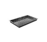 HENDI Bac GN 1/1, revêtement antiadhésif en marbre, CONVECTOMAT CLASSIC plateau, récipient GN, résistant jusqu'à 300°C, adapté aux fours, 530x325x(H) 40mm, acier émaillé