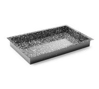 HENDI Bac GN 1/1, revêtement antiadhésif en marbre, CONVECTOMAT CLASSIC plateau, récipient GN, résistant jusqu'à 300°C, adapté aux fours, 530x325x(H) 60mm, acier émaillé