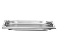 HENDI Bac Gastronorme, GN 1/2, résistance thermique -40 °C à 300 °C, utilisable dans des fours à convection, des réfrigérateurs, des bain-maries, des chafing dishes, 1L, 325x265x(H)20mm, inox