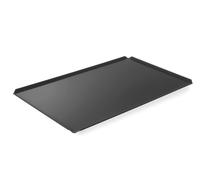HENDI Backblech GN 1/1 - mit 4 Aufkantungen, 325x530x(H)10mm