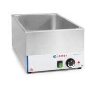 Bain de Marie HENDI - hauteur 250mm - Gris - Kitchen Line - GN 1/1 - Acier inoxydable