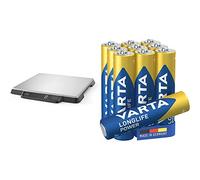 Hendi Balance de cuisine 15 kg & VARTA Longlife Power AAA Micro LR03 Alkaline Battery (10-pack) - Made in Germany - ideal for toys, torches, controllers and other battery-powered devices