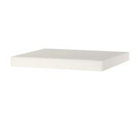 HENDI Billot en polyéthylène haute densité, sans piètement, bloc planche à découper, grand bloc de boucher, bloc de cuisine solide pour couper la viande, le fromage, le poisson, 500x400x(H)50mm, blanc