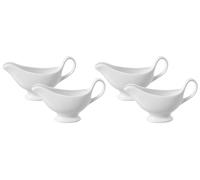 Hendi Blanc Classique Porcelaine Saucière (Lot de 4)