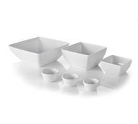 HENDI Bol carré, blanc, 130x130x(H)65mm