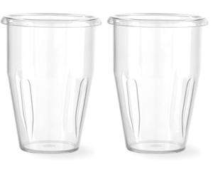HENDI Bol mélangeur en polycarbonate pour HENDI mixeur à milkshake, 0,9L (Lot de 2)