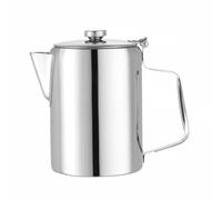 HENDI Cafetière théière avec couvercle articulé, 1,4L, ⌀126x(H)185mm, acier inoxydable