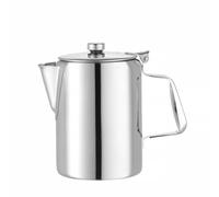 Hendi Cafetière/Théière 453209 – 600 ml acier inoxydable, couvercle articulé