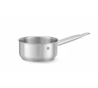 HENDI Casserole/Poêlon de Cuisine sans Couvercle, avec Fond à Induction Continu, Compatible Tous Feux et Lave-vaisselle, Manche Reste Froid, 1L, ø160x(H)75mm, Acier Inoxydable