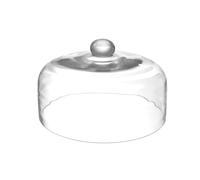 HENDI Cloche en verre, Transparent, ø275 x (H)140 mm