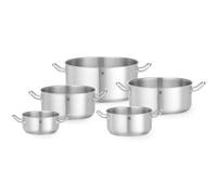 HENDI Cocotte - sans couvercle, Kitchen Line, 4,9L, ⌀240x(H)110mm