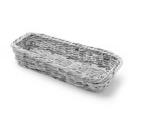 HENDI Corbeille à couvert - Gris - 270x100x(H)45 mm