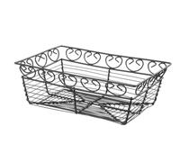 Hendi Corbeille en fil déco rectangulaire 230x150x(H)80 mm