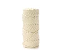 HENDI Corde à Roulade, Ficelle de Cuisine, Fil Alimentaire, Corde à Saucisse, Ficelle de boucherie, Ficelle à rôtir, 70m, 100g, Coton écru
