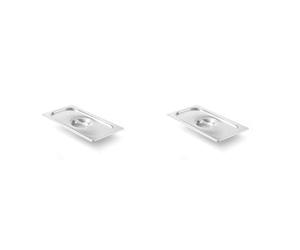 HENDI Couvercle Gastronome, Silver, GN 1/3 (Lot de 2)