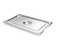 HENDI Couvercle Gastronorm avec encoche de préhension, Budget Line, GN 1/2, 325x265mm