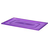 Hendi Couvercle GN 1/1 en polypropylène –40 à 80 °C – Lavable au lave‑vaisselle – Violet
