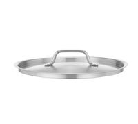 HENDI Couvercle pour marmite Profi Line, ⌀280 mm | Acier inoxydable, ⌀280x(H)52mm, épaisseur 0,6mm, compatible lave-vaisselle