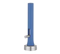 HENDI Cuillère à Falafel ø40mm, Stöckel, Moule et Pelle Dosificatrice pour Falafel, Boulettes et Burgers, Manche en Nylon Renforcé avec Fibre de Verre Bleu 150mm, Inox