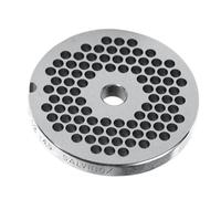 HENDI Disque Perforé pour Hachoir à Viande No. 22, Trous Ø8mm, Pièce Détachée pour Machine 282007, Plaque de Coupe Professionnelle, Ø82mm, Acier Inoxydable