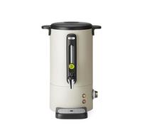 HENDI Distributeur de boissons chaudes 9L, bouilloire à vin chaud avec paroi simple, pour thé, vin chaud, eau, jusqu'à 100°C, 230V, 50/60Hz, 950W, 307x330x(H)450mm, blanc cassé, Inox, PP