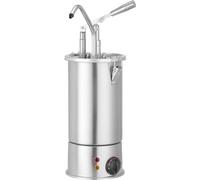 Hendi Distributeur de dosage Bain marie en acier inoxydable pour 3 litres