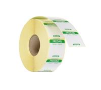HENDI Étiquettes journalières de sécurité alimentaire, vendredi, rouleau de 1000 étiquettes couleur vert, 25x25mm