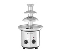 Hendi Fontaine à chocolat 3 niveaux – inox Ø215×H375 mm 230 V 46 W capacité jusqu'à 1,5 kg