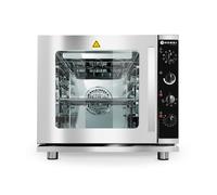 HENDI Four à convection vapeur avec grill, 4x GN 2/3, jusqu’à 270°C, 230V, 3000W, 625x585x(H)590mm, acier inoxydable