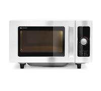 HENDI Four à micro-ondes, commande électromécanique à un bouton rotatif, 25L, diamètre max. des assiettes 320mm, 1000W, 230V, 511x432x(H)311mm, acier inoxydable