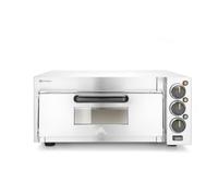 HENDI Four à pizza compact, 50/350 ˚C, 230V/3000W, 580x560x(H)275mm, acier inoxydable AISI 430