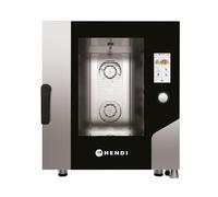 HENDI Four mixte à vapeur avec écran tactile, système de lavage automatique, 7xGN 1/1, 5 vitesses de ventilation, 30-270°C, 400V, 11,4kW, 730x784x(H)850mm, inox