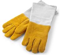 HENDI Gants de barbecue en cuir résistant à la chaleur - 2 pièces, 2 pcs, (L)460mm