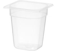 HENDI Gastronorm-Behälter 1/6, Profi Line, GN 1/6, 3,4L, Transparent, 176x162x(H)200mm